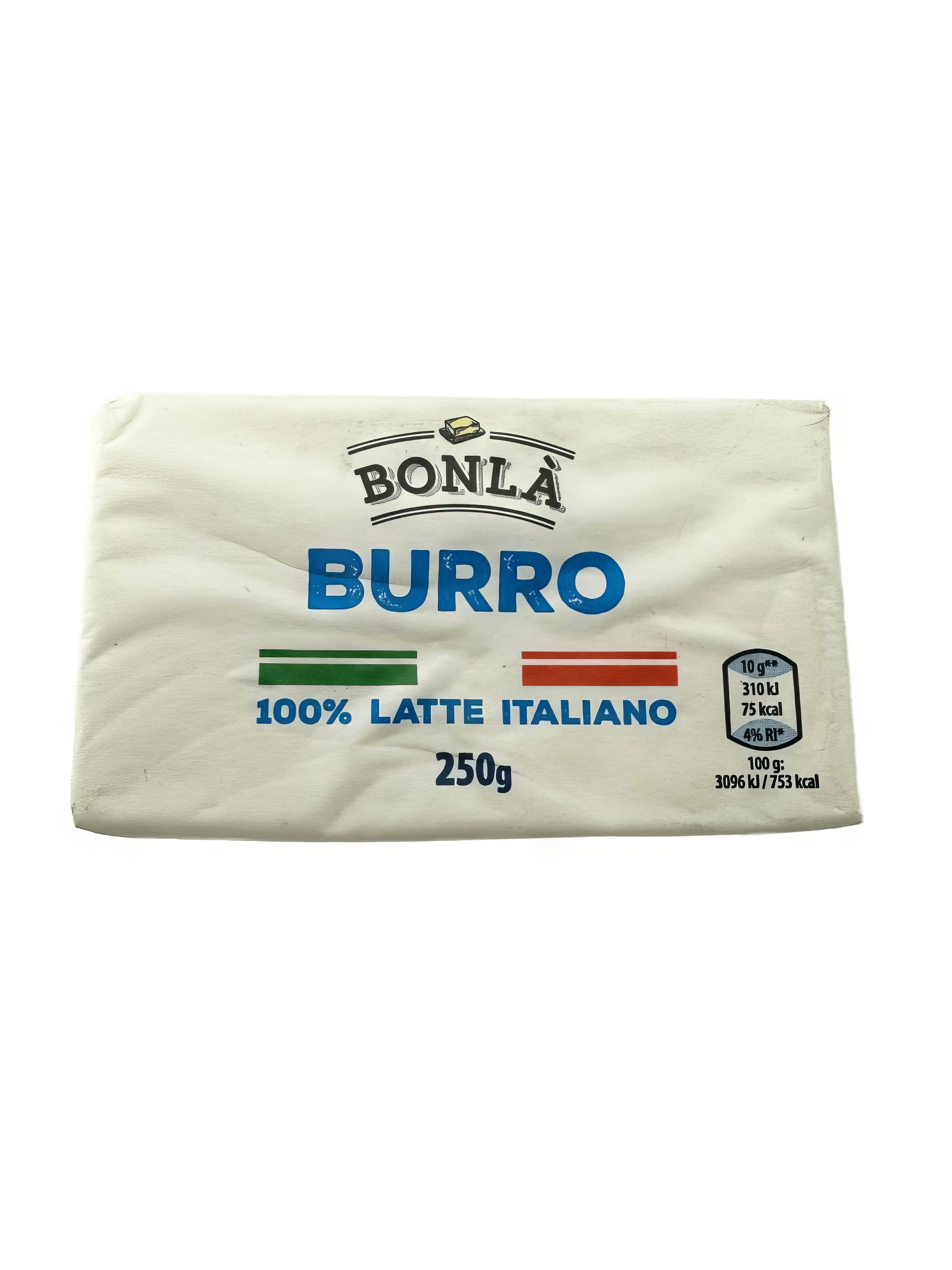 Масло сливочное Burro 250 гр